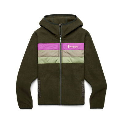 Teca Fleece Hooded Full-Zip Jacket - Giacca in pile - Donna