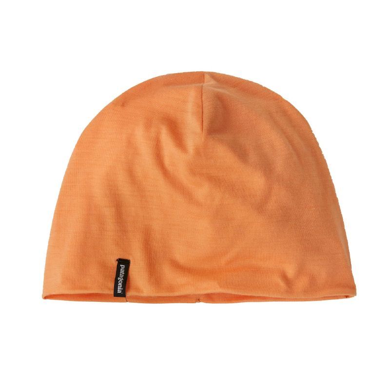 Casco Escalada Gorro De Caza Reversible De Lana Merino Naranja
