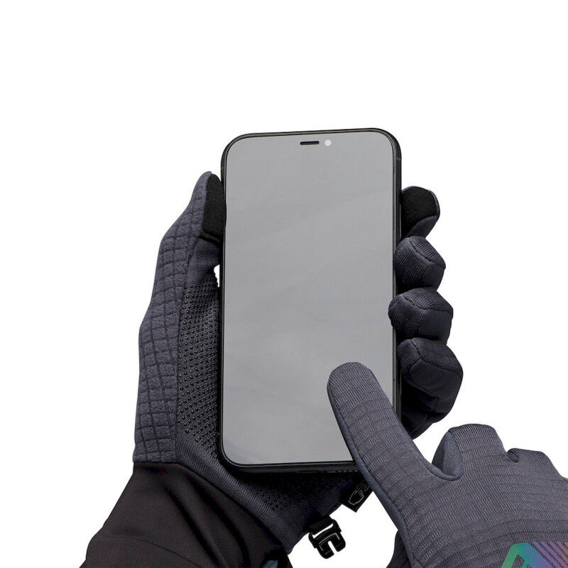 Black Diamond Gridtech Storm Hood Gloves - Guanti running | Hardloop