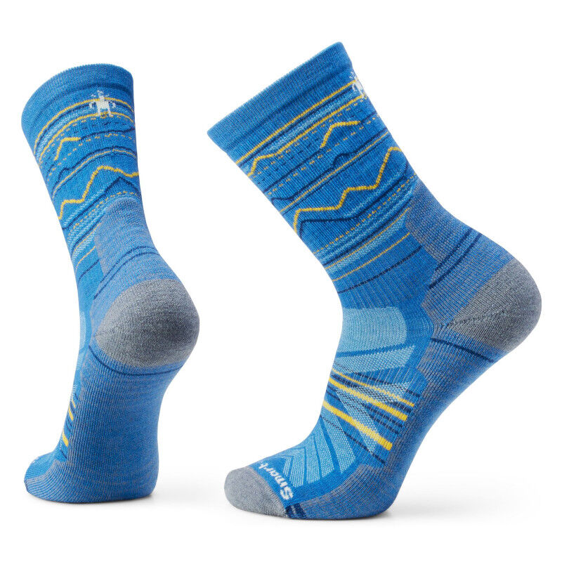 Smartwool Performance Hike Light Cushion Mountain Range Pattern Crew - Calze da trekking