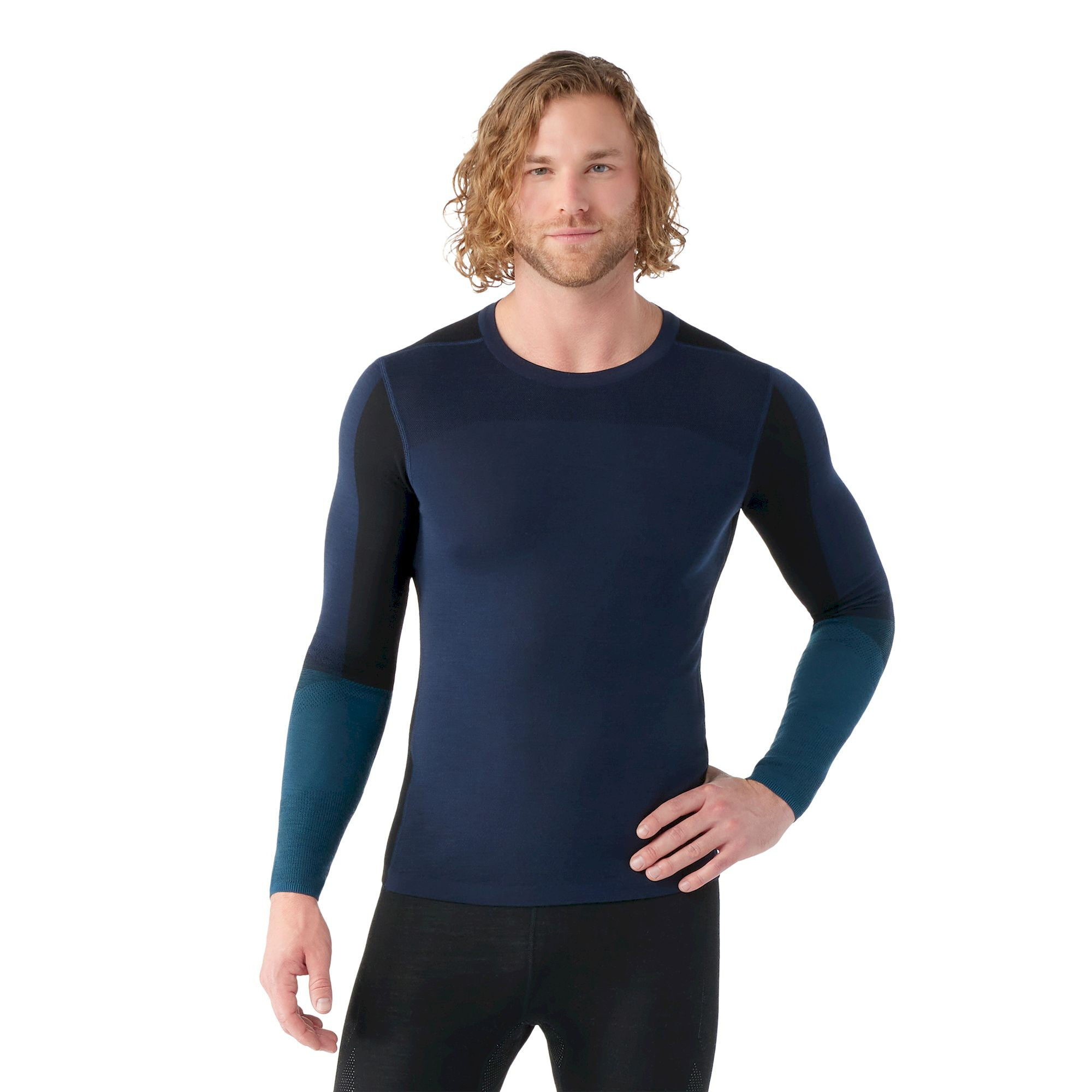 Smartwool Intraknit Merino 200 Colorblock Crew - Base layer - Men's