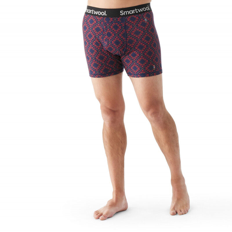 Smartwool, Pánské boxerky M MERINO BOXER BRIEF BOXED, sage