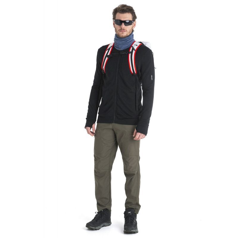 icebreaker 260 Quantum IV LS Zip - Giacca in pile di merino - Uomo | Hardloop