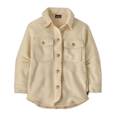 Retro Pile Shacket - Veste femme - Surchemise femme