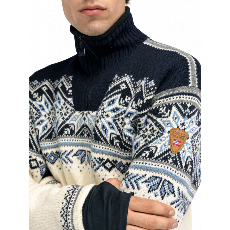Dale of Norway Vail Weather Proof Sweater - Merinovillapaita - Miehet | Hardloop