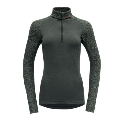 Duo Active Merino 205 Zip Neck - Jersey de lana merino - Mujer