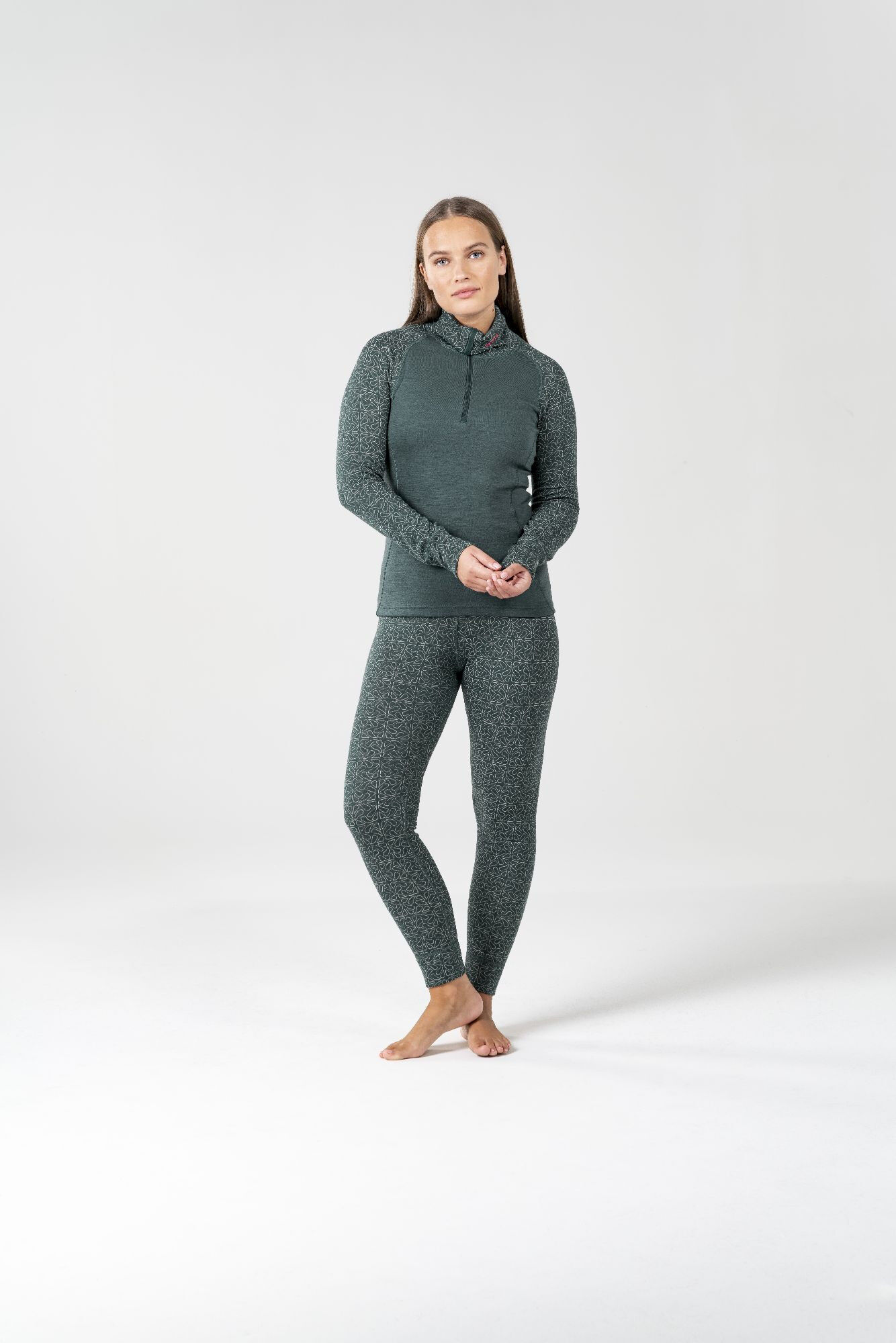 Devold Duo Active Merino 205 Zip Neck - Swetry z wełny merynosa damski | Hardloop