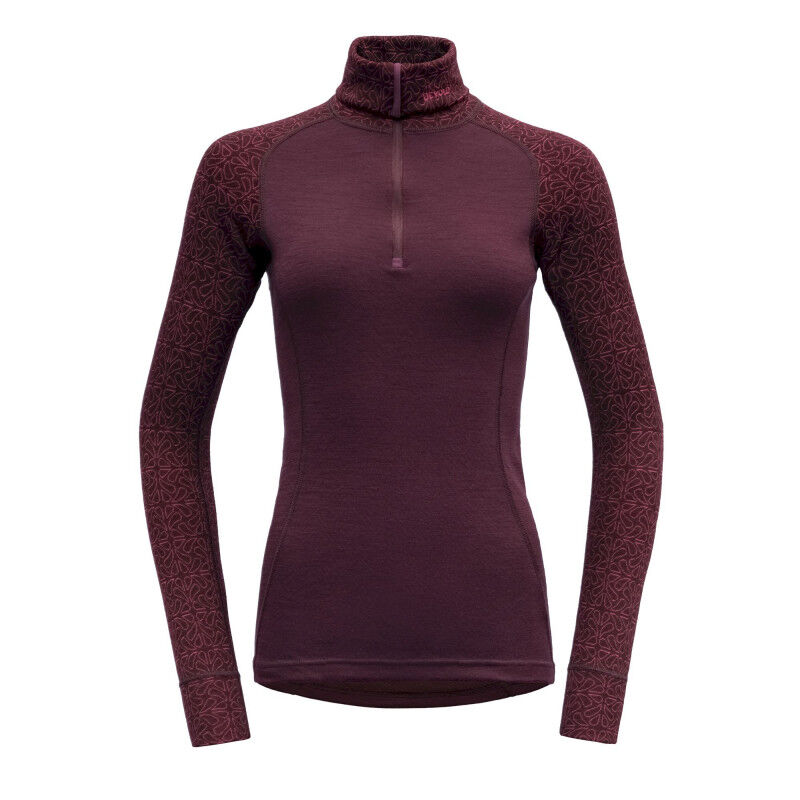 Devold Duo Active Merino 205 Zip Neck - Merinowolltrikot - Damen | Hardloop