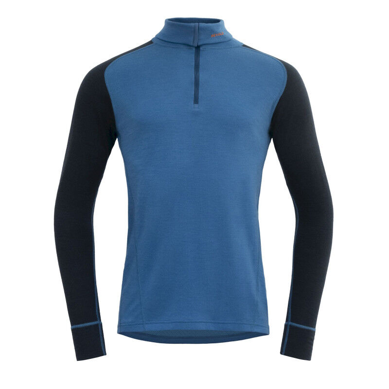 Duo Active Merino 205 Zip Neck - Camisola térmica de lã merino homem