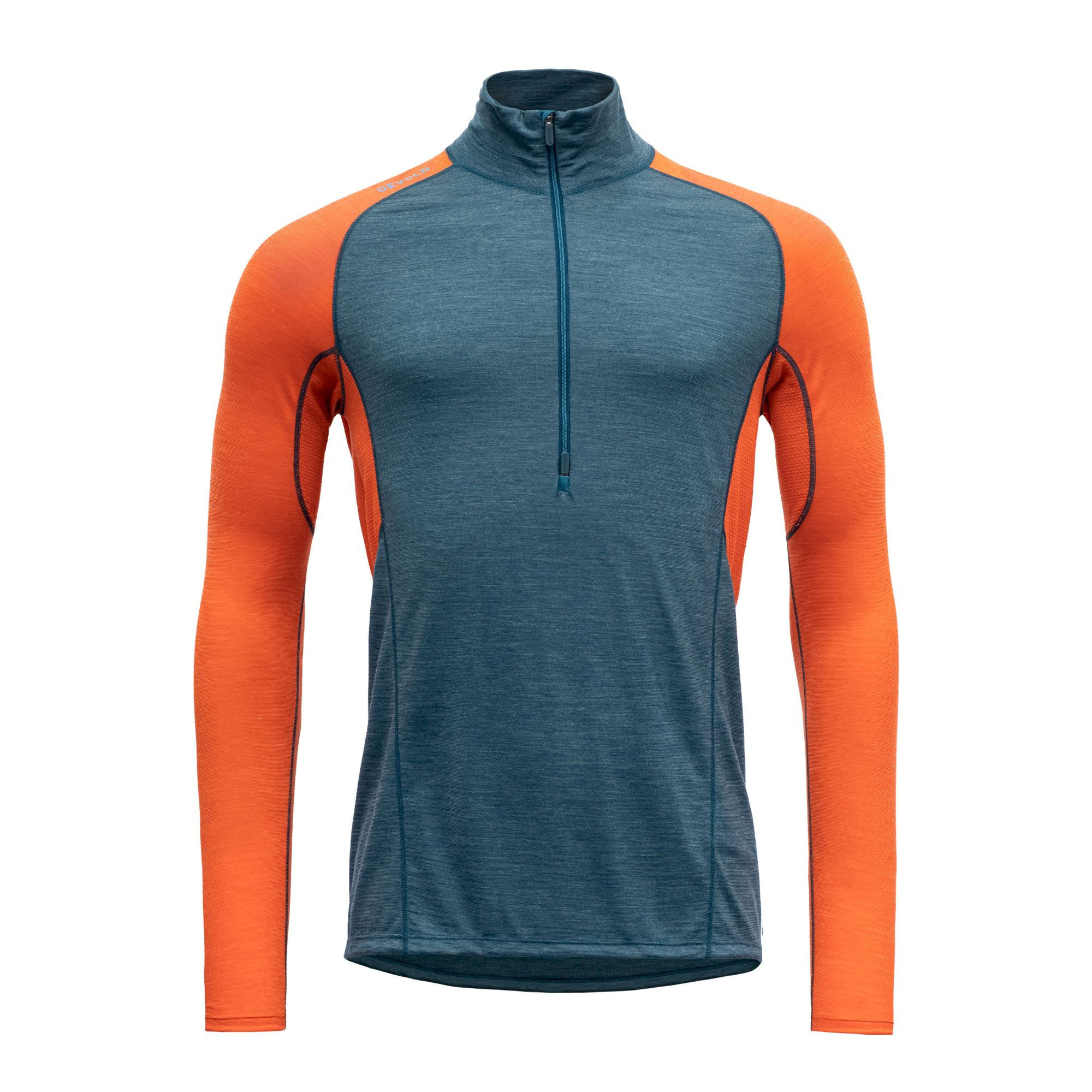 Devold Running Merino 130 Zip Neck - Maillot thermique laine mérinos homme | Hardloop