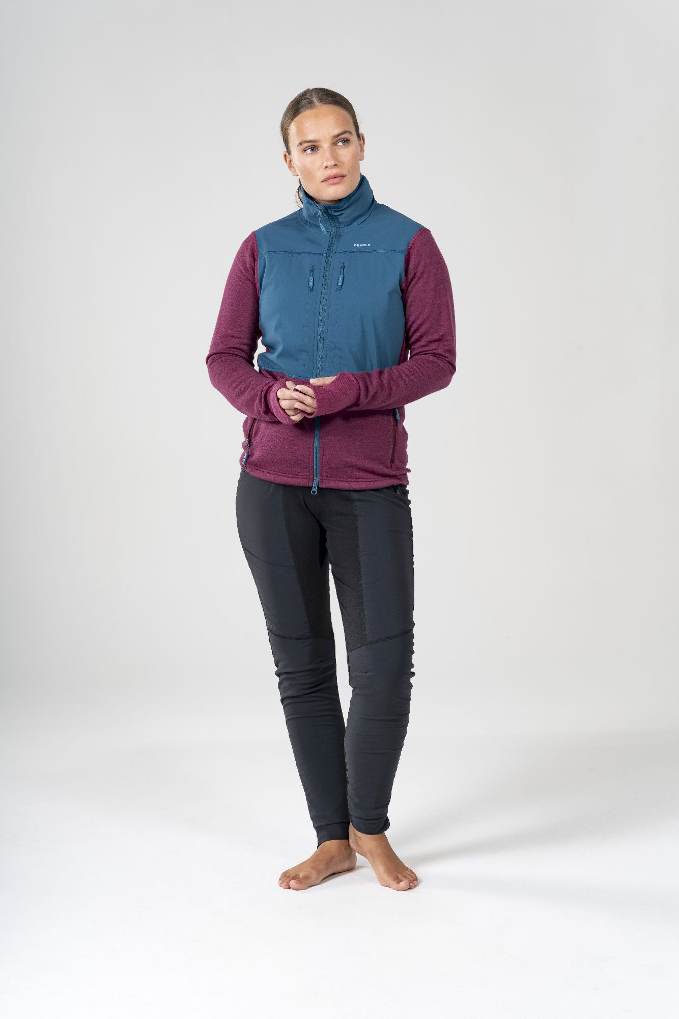 Devold Herøy Hybrid Merino Jacket - Chaqueta de merino - Mujer | Hardloop