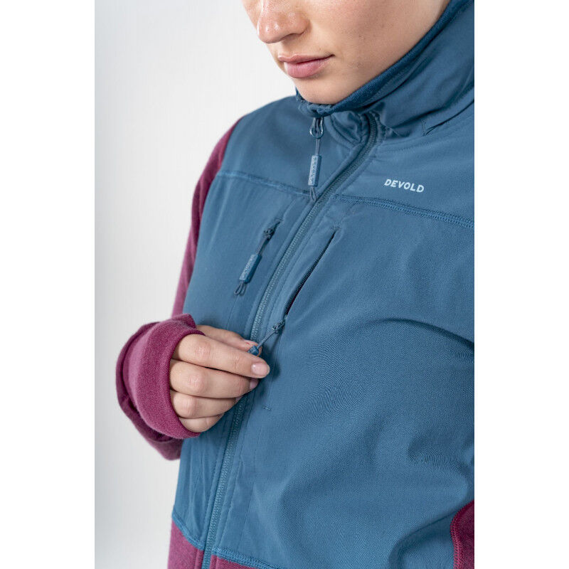 Devold Herøy Hybrid Merino Jacket - Merinojacka - Dam | Hardloop