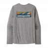 Waters Boardshort Logo Abalone Blue: Feather Grey