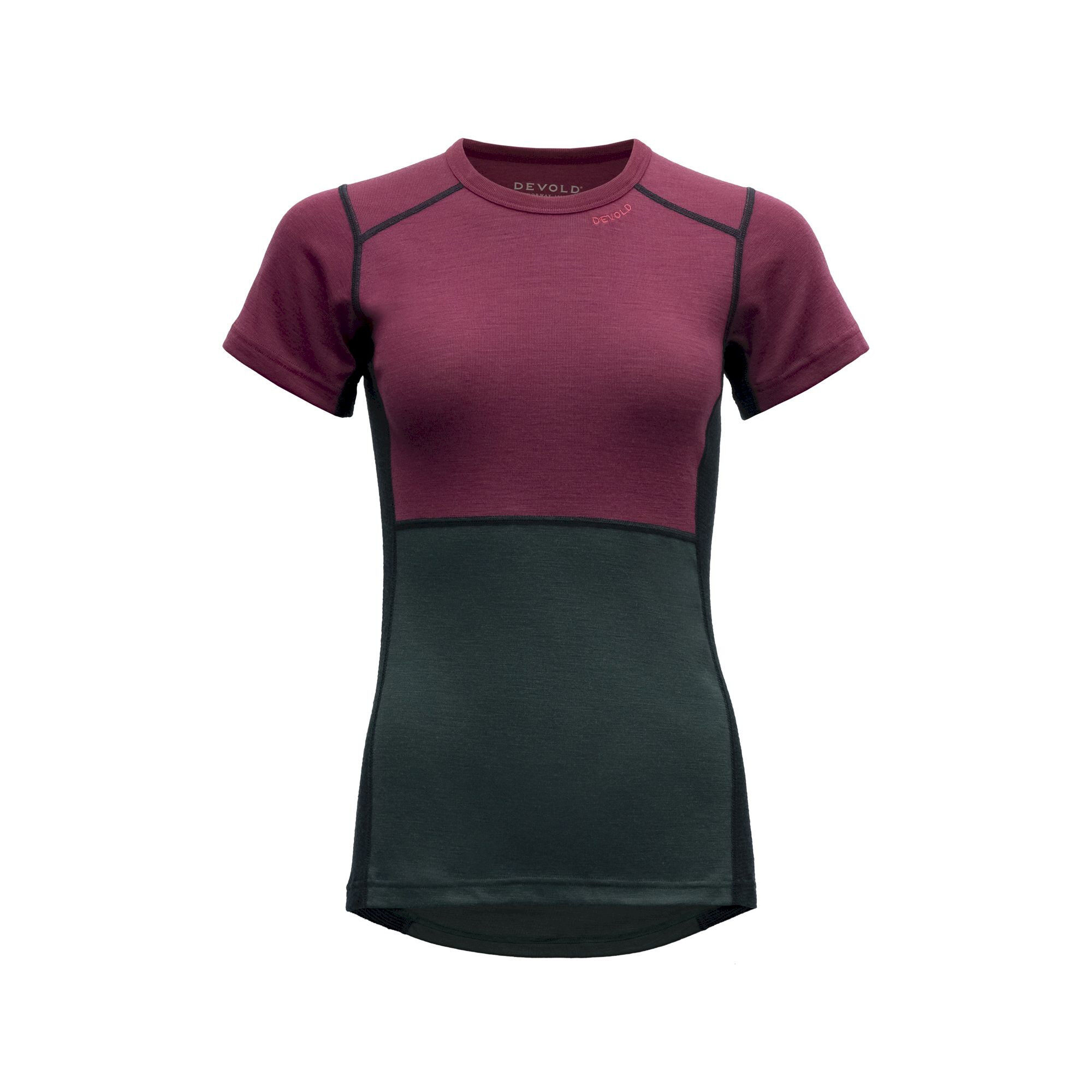 Devold Lauparen Merino 190 T-Shirt - Camiseta de merino - Mujer | Hardloop