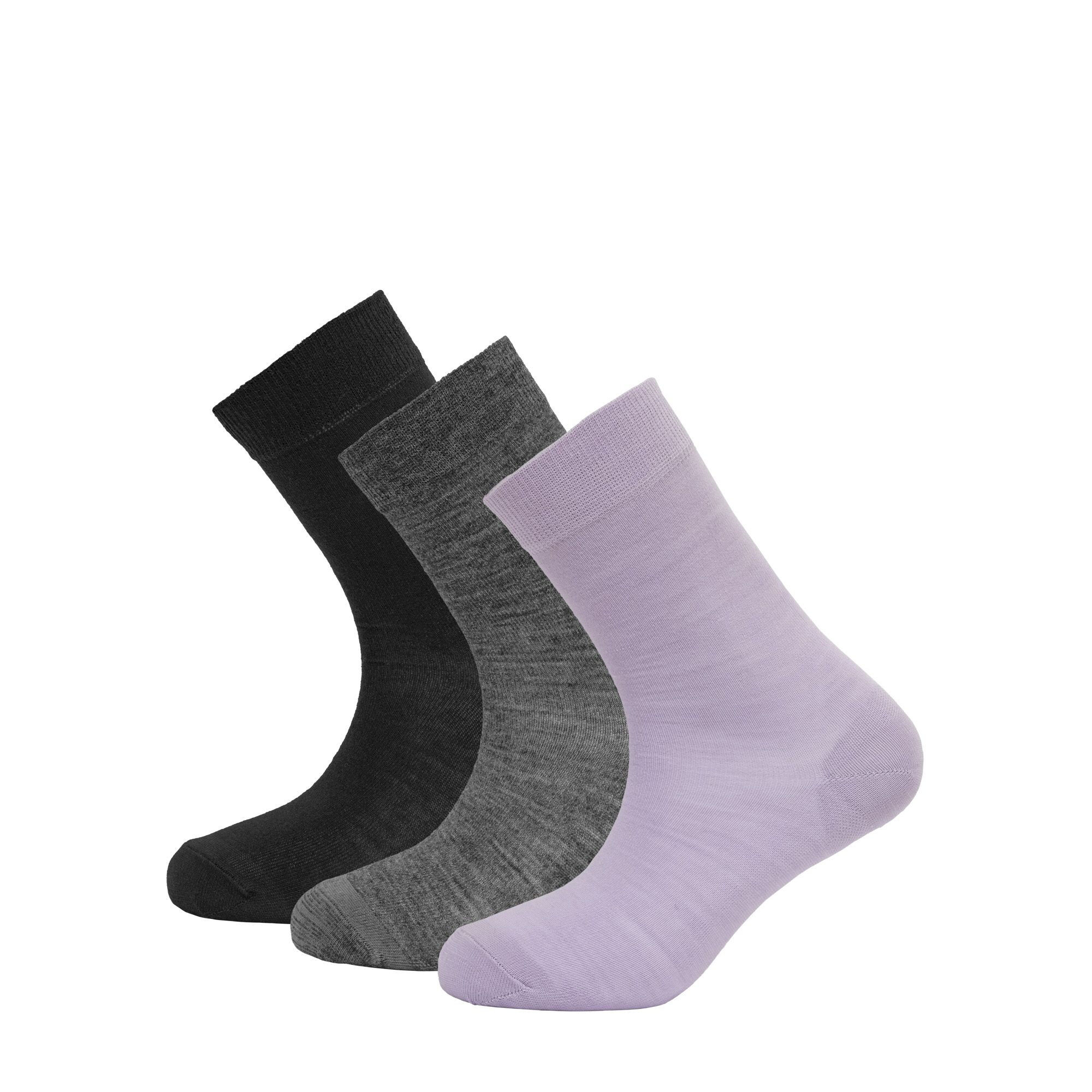 Devold Daily Merino Light Sock 3 Pack - Calcetines de merino - Mujer | Hardloop