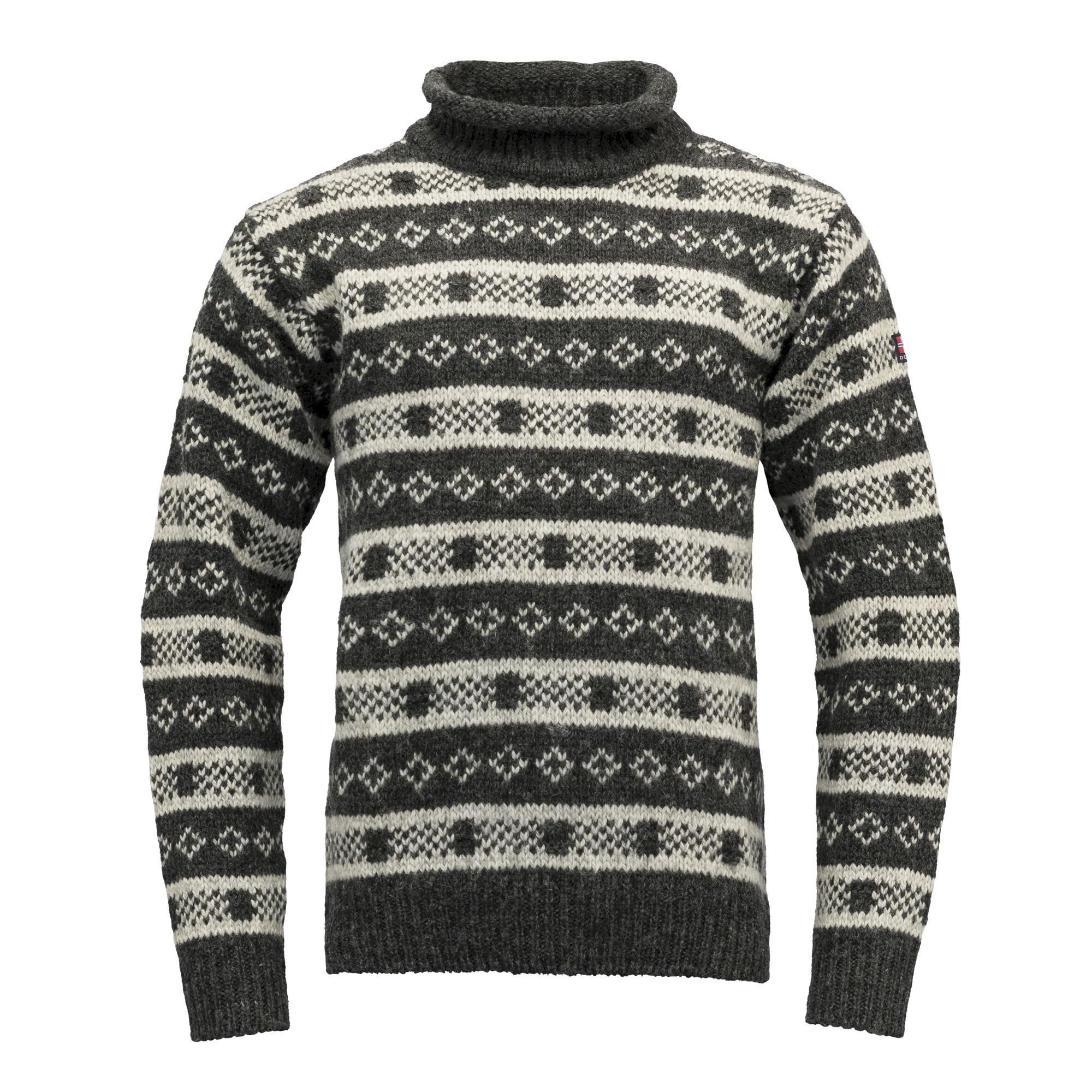 Devold Alnes Wool Roll Neck - Överdragströjor merinoull | Hardloop