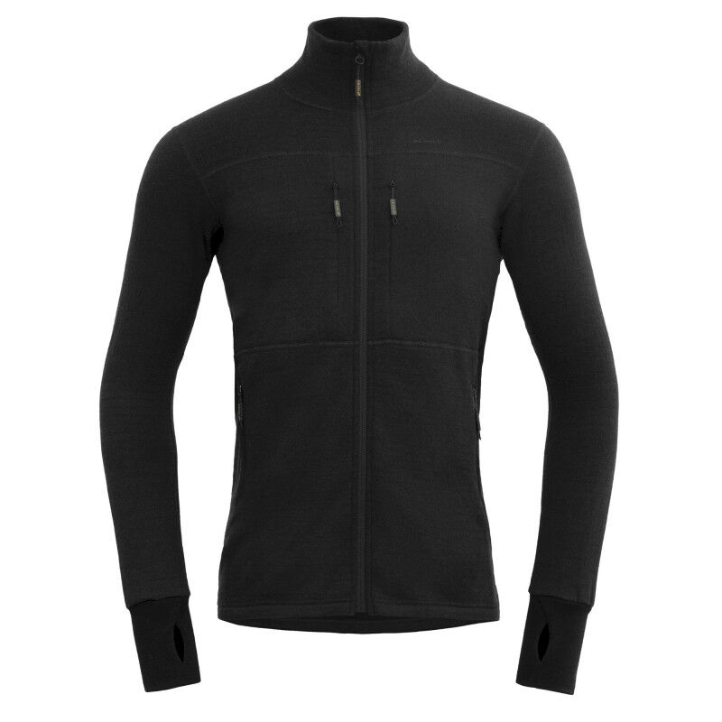 Egga Grid Merino Jacket - Fleece de lã merino homem