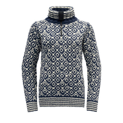 Svalbard Wool Zip Neck - Sweatere