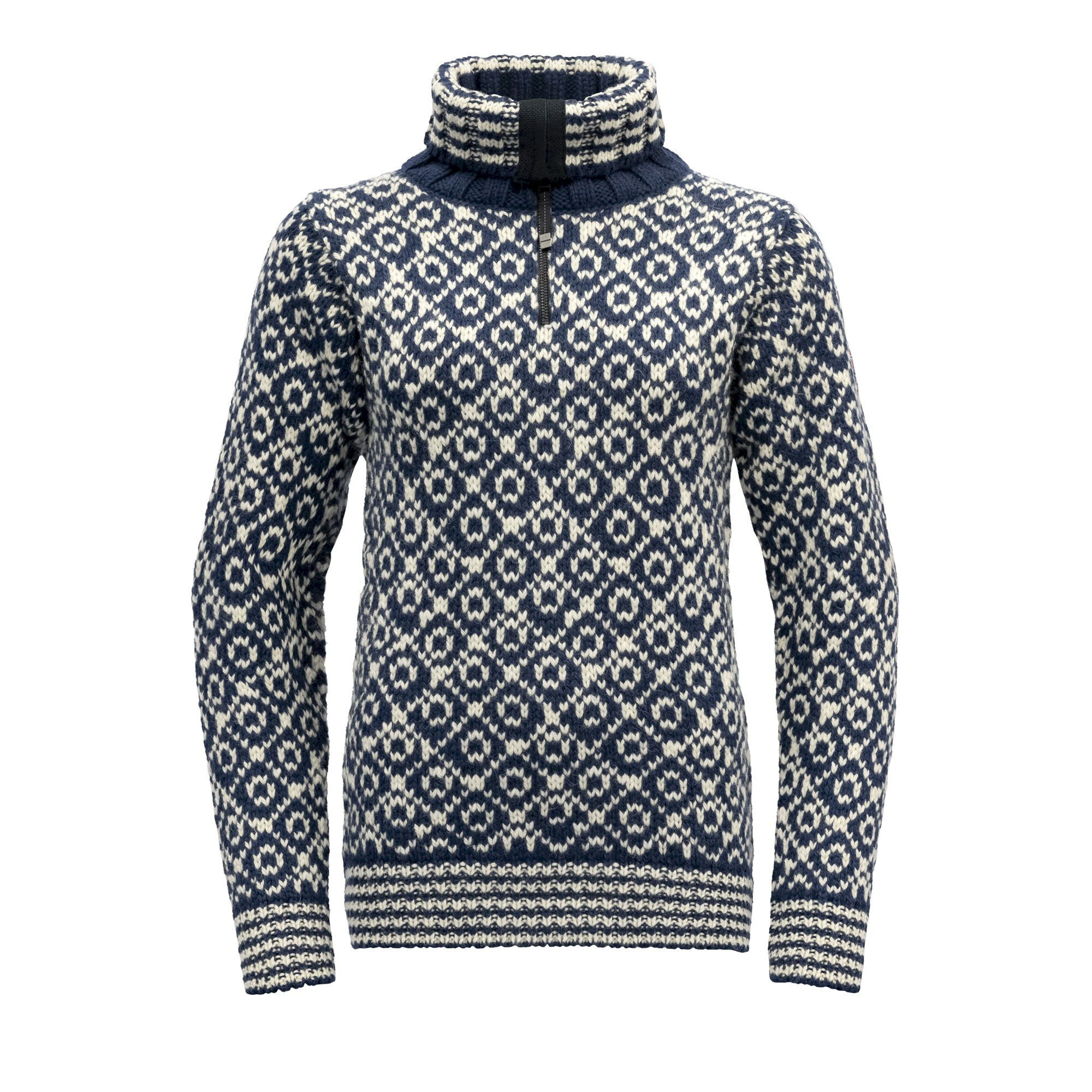 Devold Svalbard Wool Zip Neck - Felpa