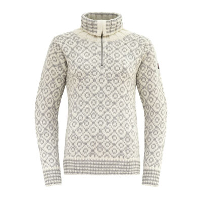 Svalbard Wool Zip Neck - Felpa