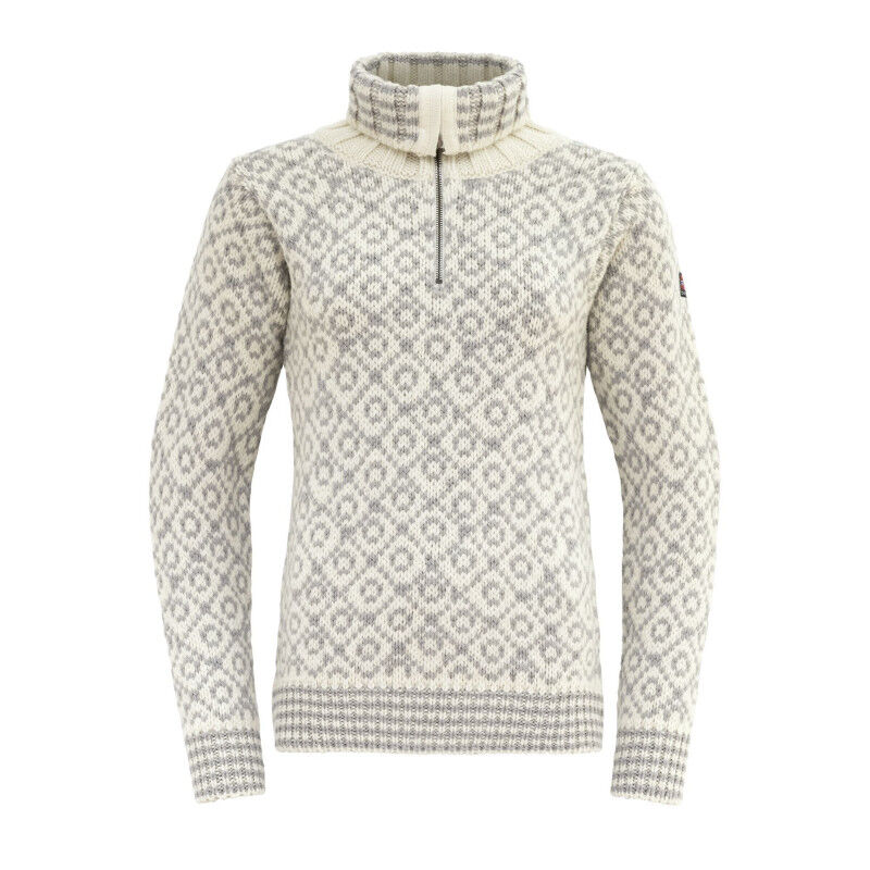 Svalbard Wool Zip Neck - Trui
