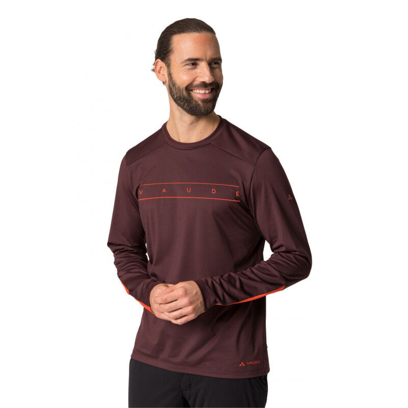 Vaude Qimsa LS Shirt - Maglia MTB - Uomo | Hardloop