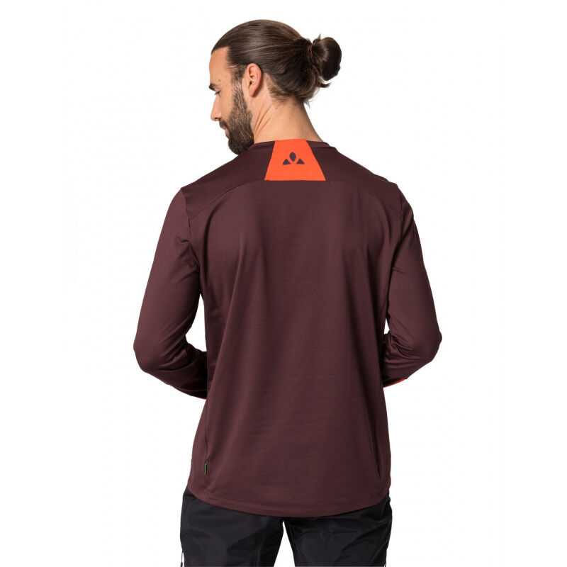 Vaude Qimsa LS Shirt - Fietsshirt - Heren | Hardloop
