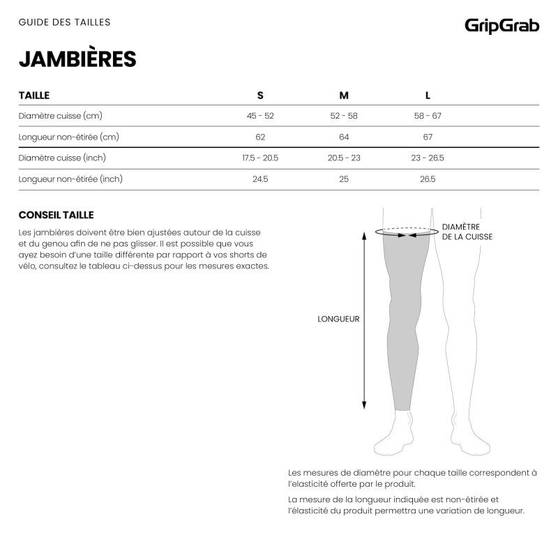 GripGrab ThermaPace Thermal Leg Warmers - Beinlinge | Hardloop