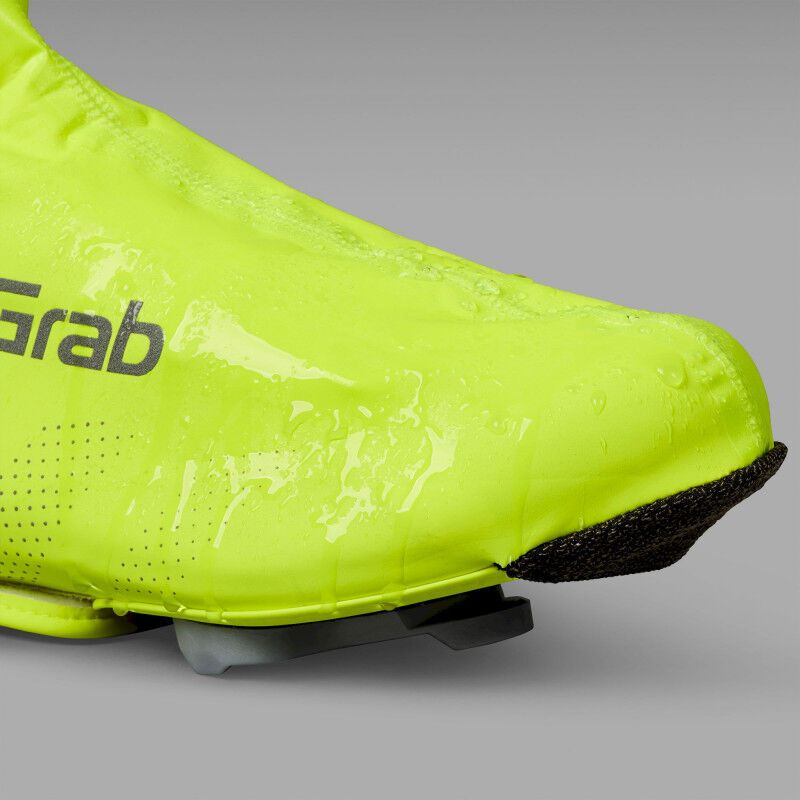 Grip Grab Ride Waterproof Hi-Vis Shoe Covers - Overshoes