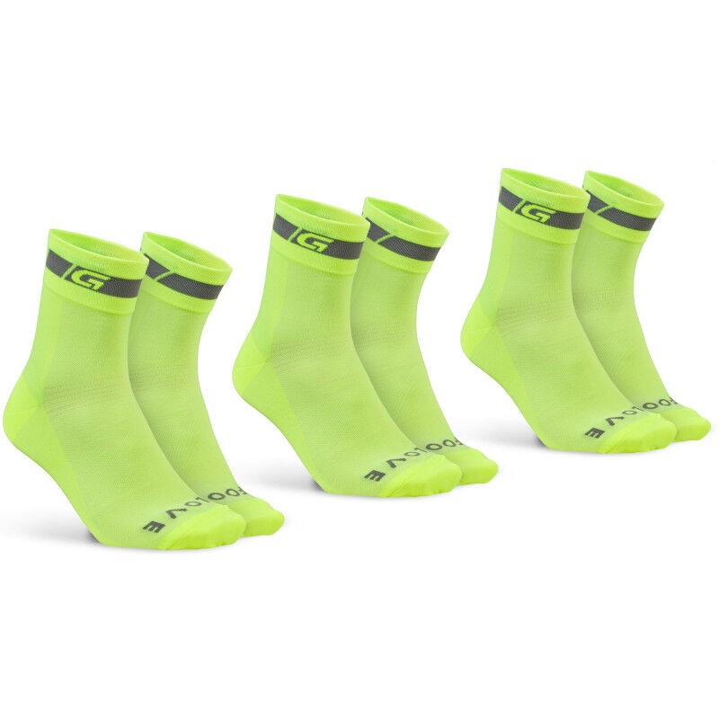 Grip Grab Classic Regular Cut Socks 3 Pack - Cycling socks