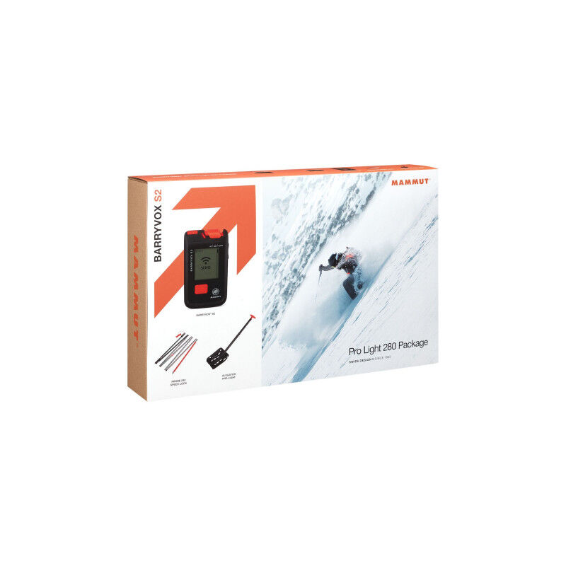 Mammut Barryvox S2 Pro Light 280 Package - Zestaw bezpieczeństwa (detektor lawinowy, łopatka, sonda) | Hardloop