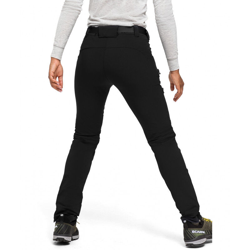 Maier Sports Lana Pantaloni Funzionali Da Trekking Donna - Doppio Tessuto Elasticizzato, Asciugatura Rapida