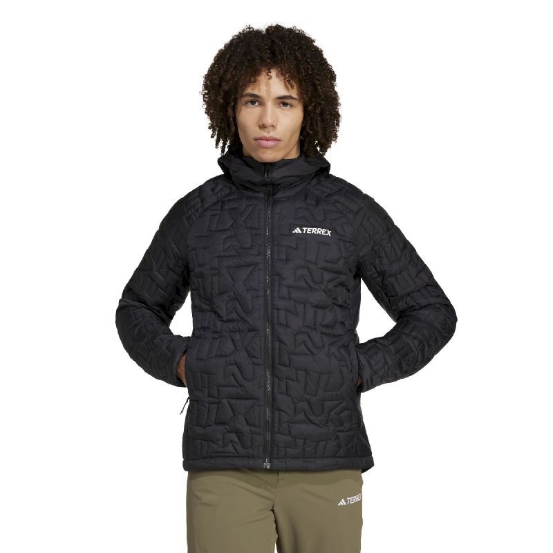 adidas Terrex Xploric LiteFlex Hooded Jacket V - Vindejakke - Herrer | Hardloop