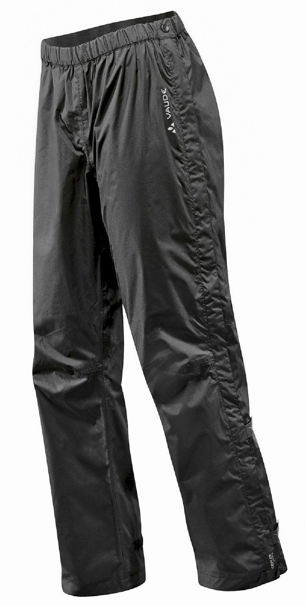 Vaude Fluid Full-Zip Pants S/S - Spodnie nieprzemakalne damskie | Hardloop