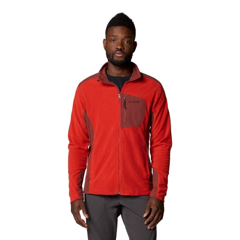 Felpa In Pile Columbia Klamath Range II Mezza Zip Uomo - Leggera E Calda