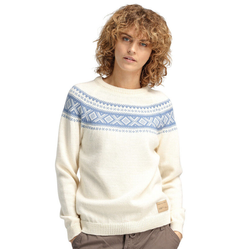 Vågsøy Sweater - Suéter de lã merino mulher