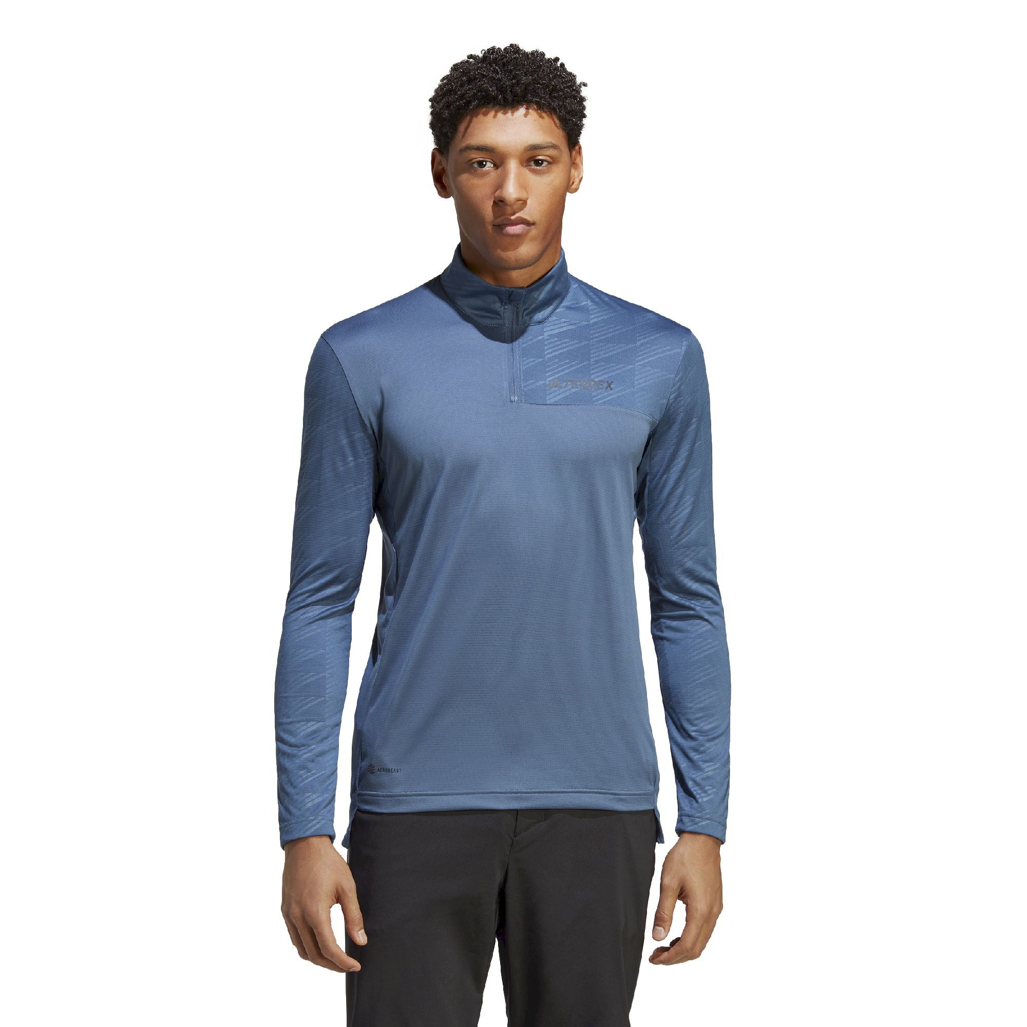 adidas Terrex Multi Half Zip Long Sleeve - Camiseta - Hombre | Hardloop