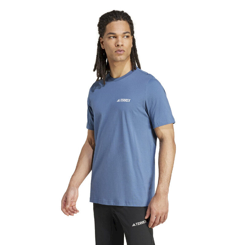 Adidas Terrex Mountain Graphic Tee - T-Shirt - Herren | Hardloop