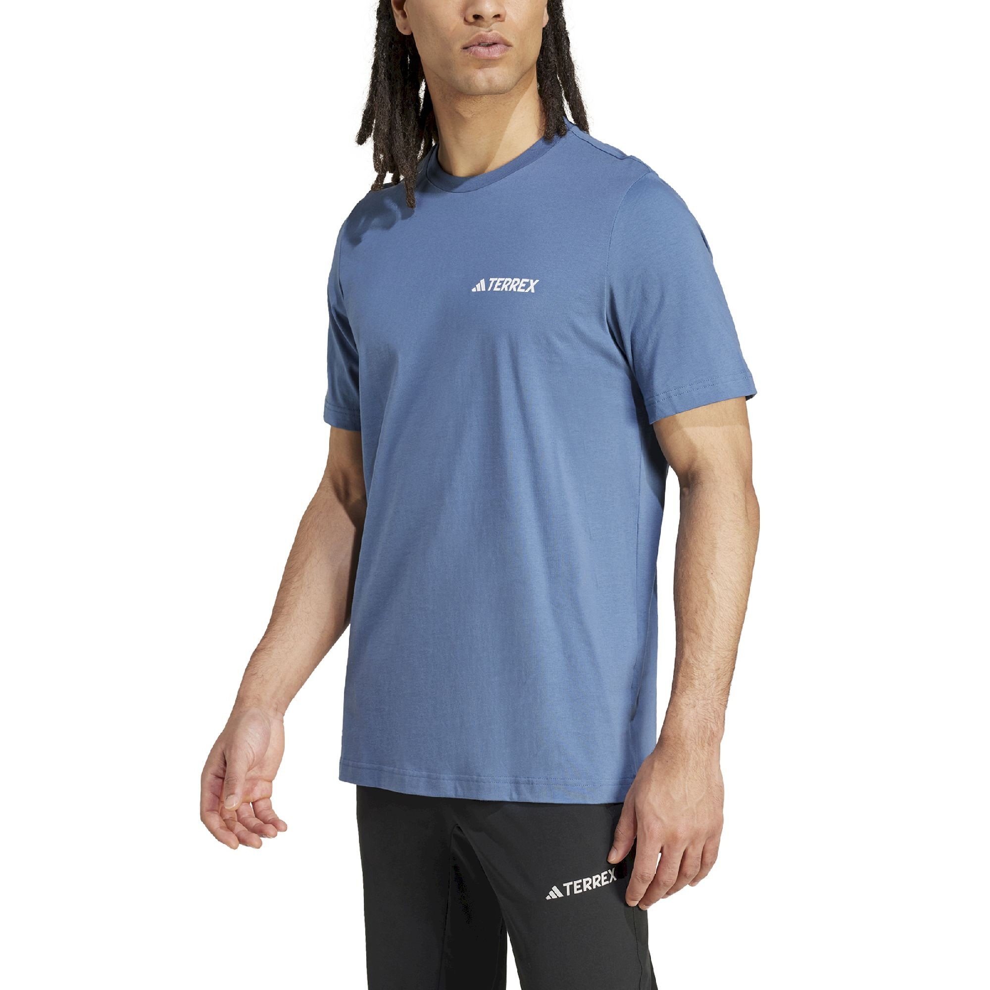 Adidas Terrex Mountain Graphic Tee - T-Shirt - Herren | Hardloop