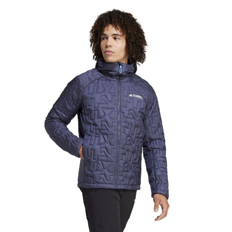 adidas Terrex Xploric LiteFlex Hooded Jacket V - Pánská větrovka | Hardloop