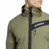 adidas Terrex Fleece Wind Hooded Jacket - Giacca in pile - Uomo | Hardloop