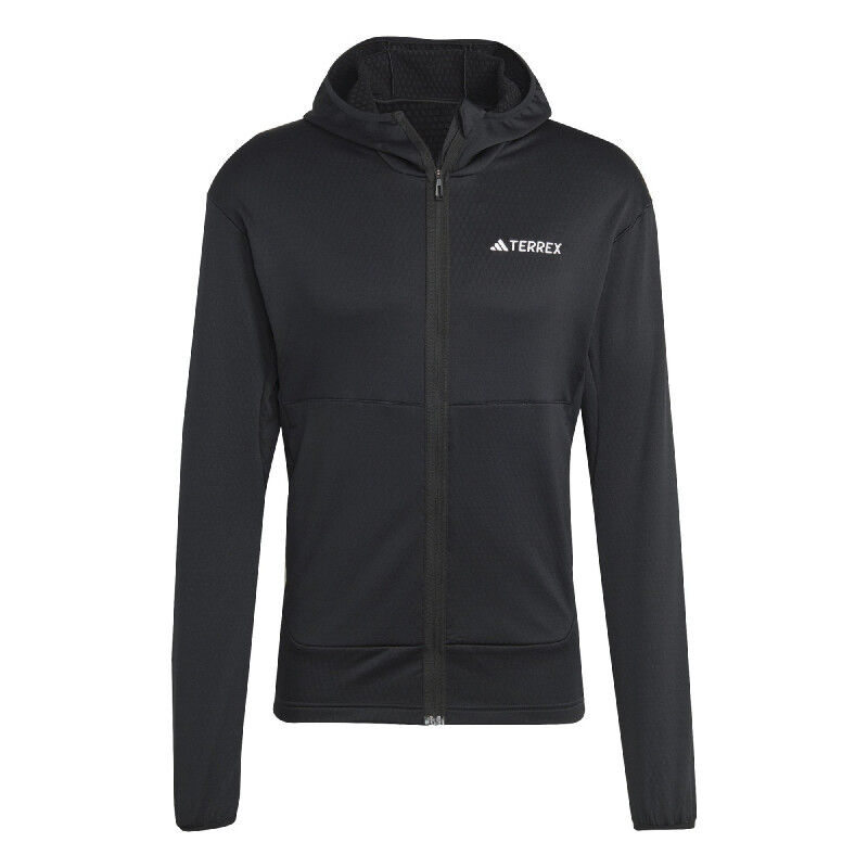 adidas Terrex Xperior Light Fleece Hooded Jacket - Fleecevest - Heren |  Hardloop