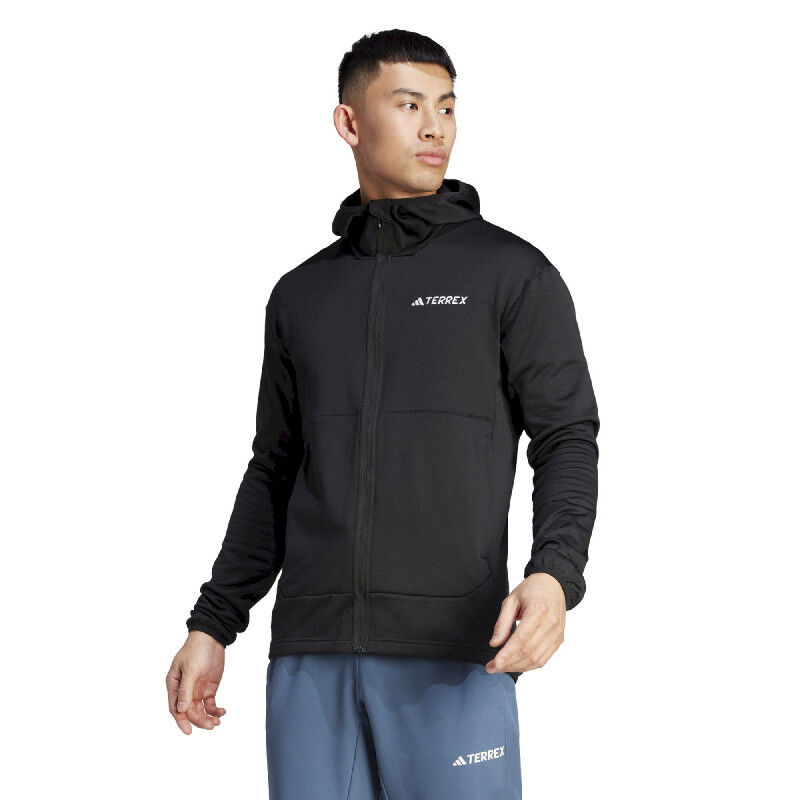 adidas Terrex Xperior Light Fleece Hooded Jacket - Giacca in pile - Uomo | Hardloop