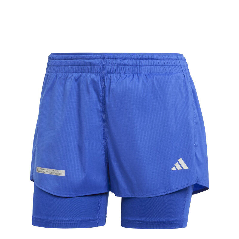 Blue running fashion shorts womens