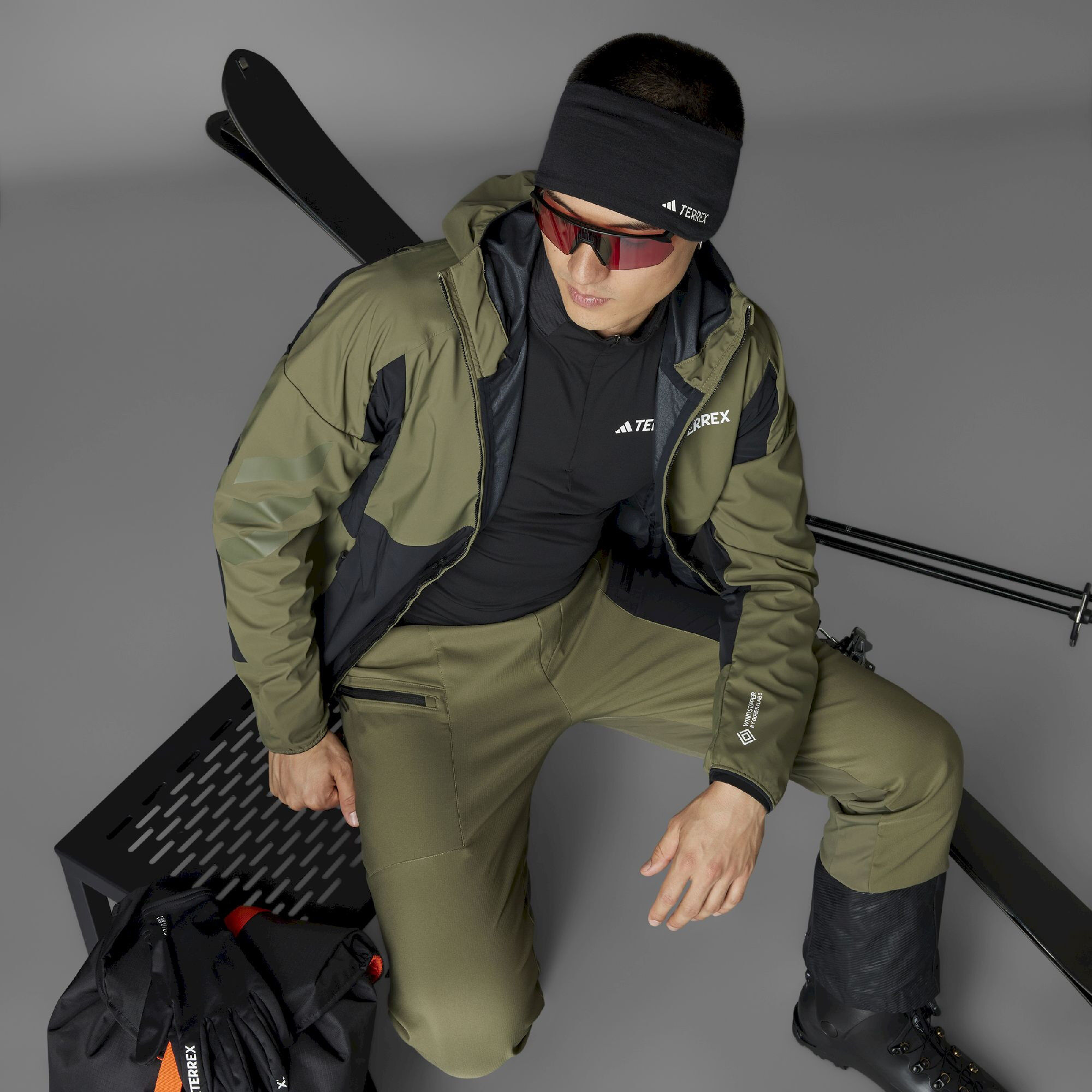 adidas Terrex Xperior Fast Pant - Spodnie do skitouringu męskie | Hardloop