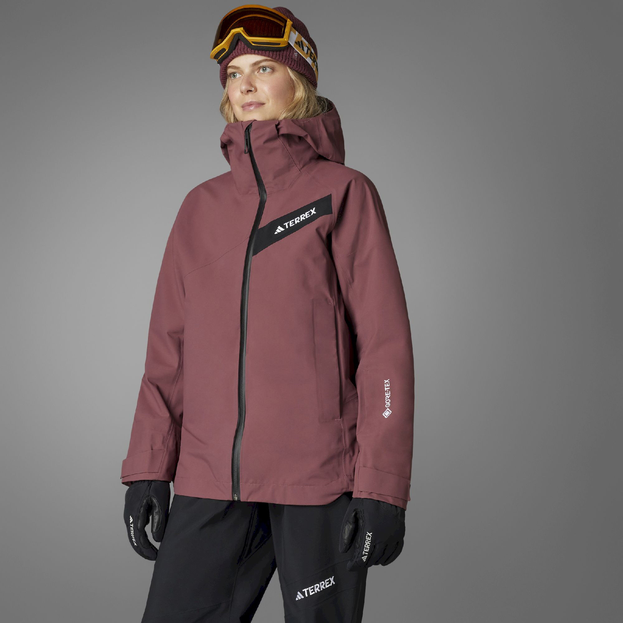adidas Terrex Techrock C-Knit 3L GTX Jacket - Chaqueta de esquí - Mujer | Hardloop