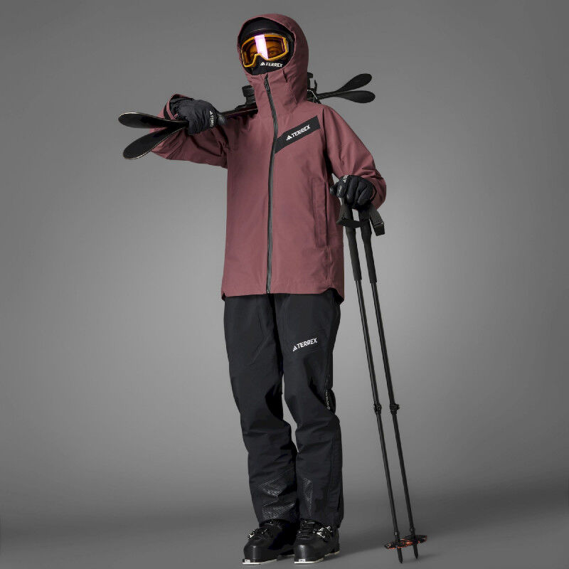 adidas Terrex Techrock C-Knit 3L GTX Jacket - Dámská lyžařská bunda | Hardloop