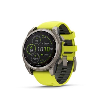 Fenix 8 Solar Sapphire - Montre GPS