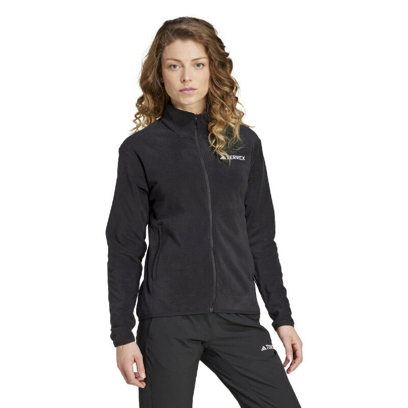 adidas Terrex Multi Full-Zip Fleece - Fleecetröjor - Dam | Hardloop