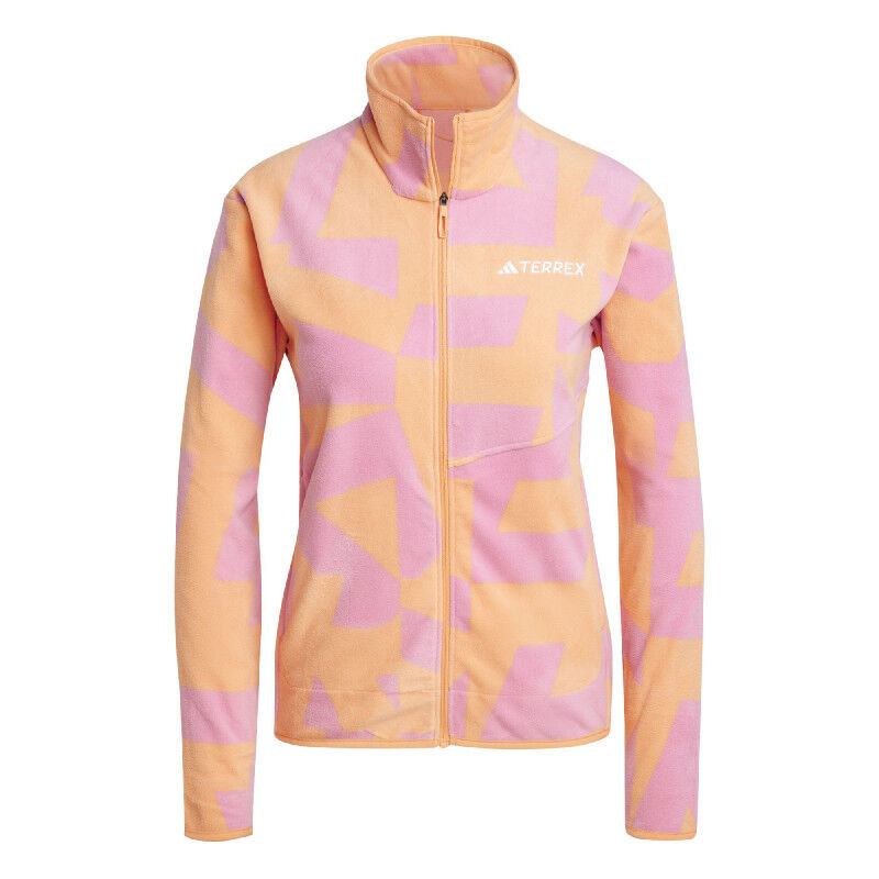adidas Terrex Multi Printed Full-Zip Fleece - Giacca in pile - Donna | Hardloop